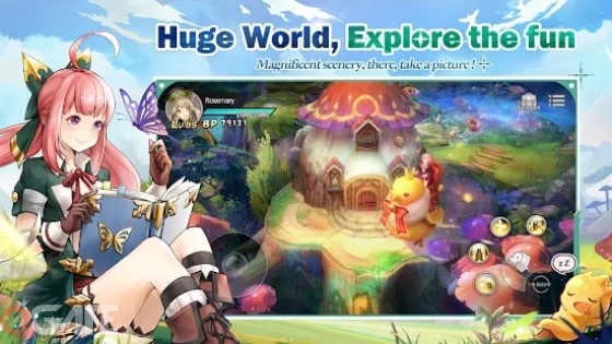 Sprite Fantasia game MMORPG nổi tiếng hiện đang có sẵn trên Google Play Store và Apple Store