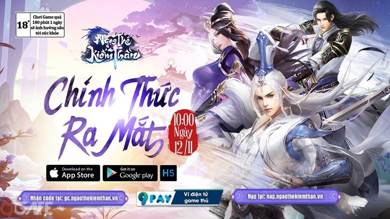 Ngạo Thế Kiếm Thần chính thức ra mắt: Thiên hạ rộng lớn đang chờ các kiếm khách ở phía trước