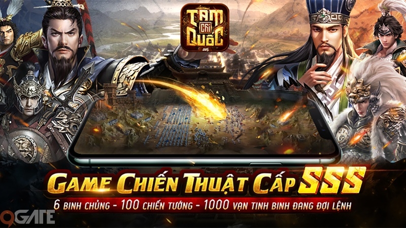 Tam Quốc Chí VTC – Game chiến thuật điều binh khiển tướng cực cuốn sắp ra mắt làng game Việt 