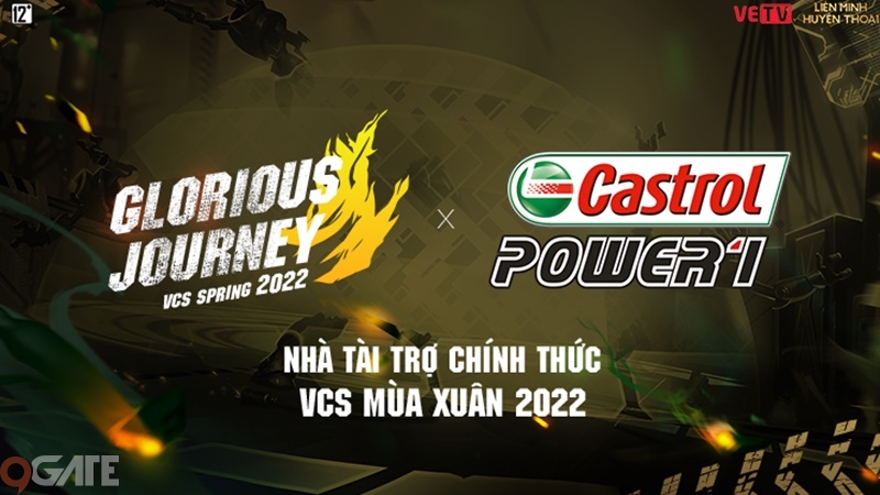 Giải đấu VCS Xuân 2022 chào đón Castrol POWER1 là nhà tài trợ chính