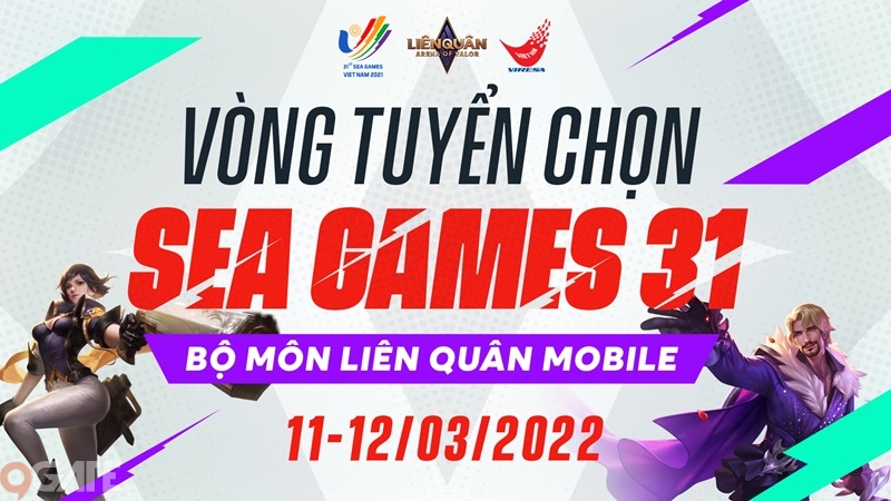 Công bố vòng tuyển chọn đổi tuyển Liên Quân Mobile Việt Nam tham dự Sea Games 31