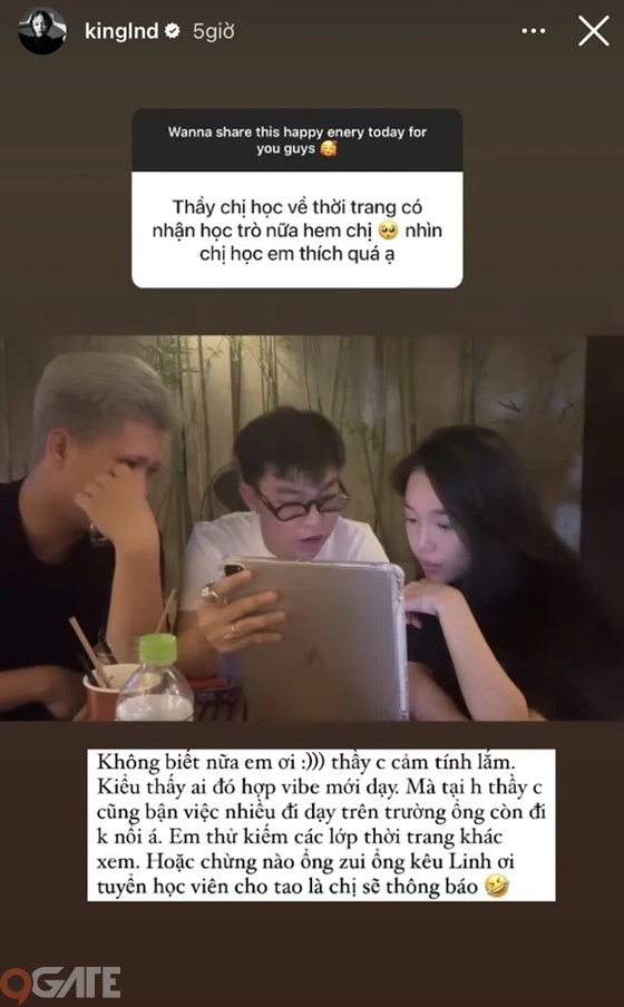 Linh Ngọc Đàm try hard cực mạnh quyết tâm theo đuổi đam mê ngành thời trang