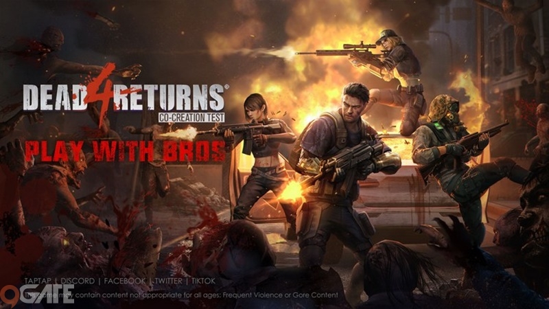 Dead 4 Returns - Game bắn súng hành động Co-op cực chất trên mobile