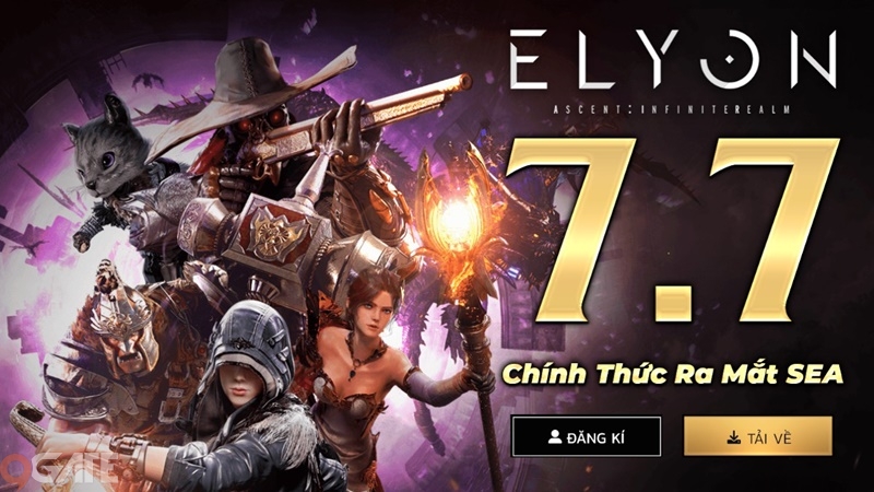 Elyon SEA – Siêu phẩm MMORPG hành động thế giới mở chính thức ra mắt hôm nay