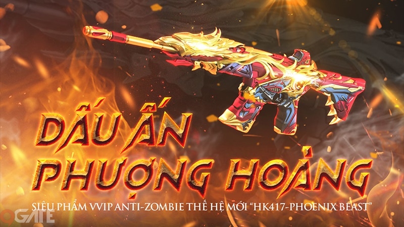 Đột Kích tung siêu phẩm HK417-Phoenix Beast với trải nghiệm “2 tay 2 súng” hạng nặng