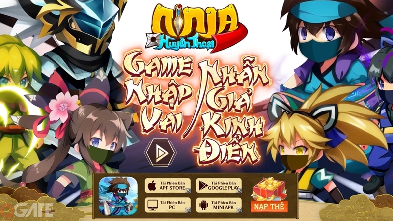 Ninja Huyền Thoại – Game “4 không” sắp ra mắt ngày 09/03 sẽ khiến game thủ yêu thích dòng game nhập vai khó cưỡng
