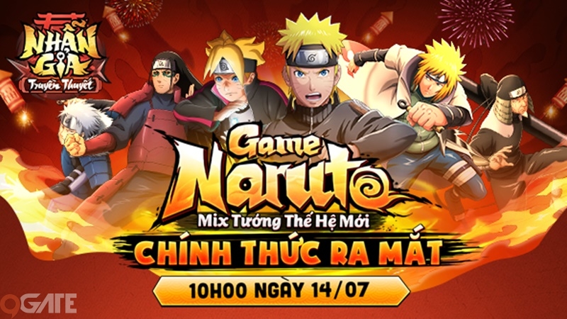Nhẫn Giả Truyền Thuyết Mobile: Game Naruto mix tướng đầu tiên tại Việt Nam chính thức ra mắt ngày 14/7