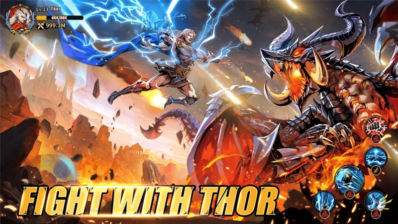 Myth Gods of Asgard – Phiêu lưu trong thế giới thần thoại Bắc Âu cùng cuộc chiến Ragnarok huyền thoại