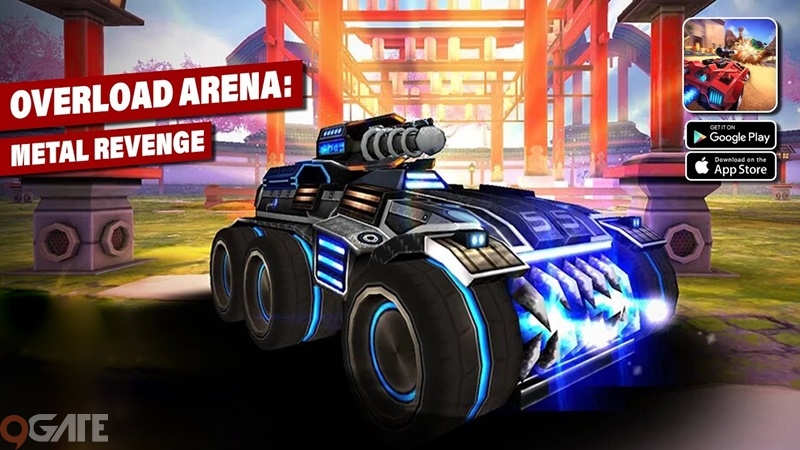 Overload Arena: Metal Revenge - Game đua xe bắn súng hấp dẫn lấy cảm hứng từ series Twisted Metal