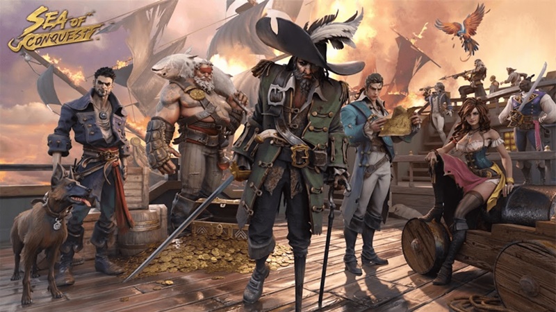 Sea of ​​Conquest – Game phiêu lưu chủ đề cướp biển vừa mở cửa phiên bản thử nghiệm quốc tế