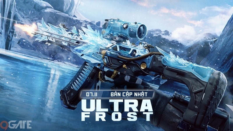 Truy Kích PC cho ra mắt Bản Cập Nhật mới Ultra Frost với combo súng mang skin đậm chất băng giá vào ngày 7/11