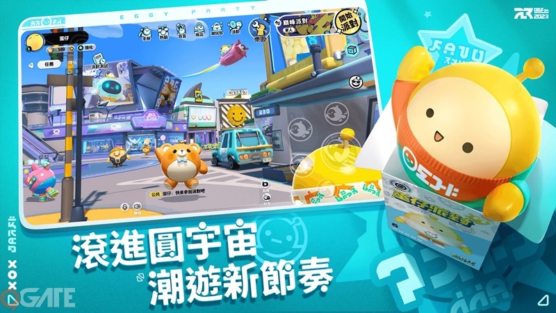 Dream Star của Tencent tỏ ra yếu thế rõ rệt so với đối thủ Eggy Party