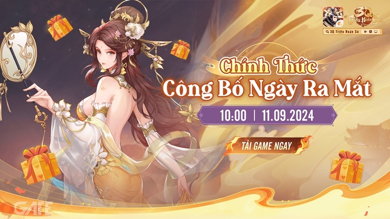 3Q Triệu Hoán Sư chính thức ra mắt cộng đồng game thủ thành Tam Quốc