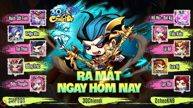 3Q Chiến Đi ra mắt – Thích game đẹp phải chiến ngay