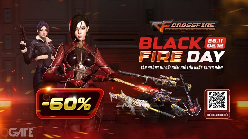 Black Fireday - Đột Kích phủ sóng các Cyber Game