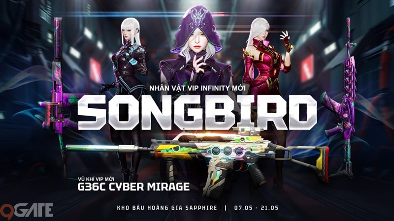 Đột Kích đón tháng 5 với Kho Báu Hoàng Gia Sapphire và người đẹp Songbird