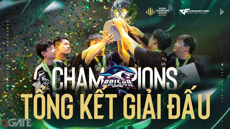 Baisha Gaming lên ngôi vô địch Asian Champions League 2025: "Nhà vua trở lại!"