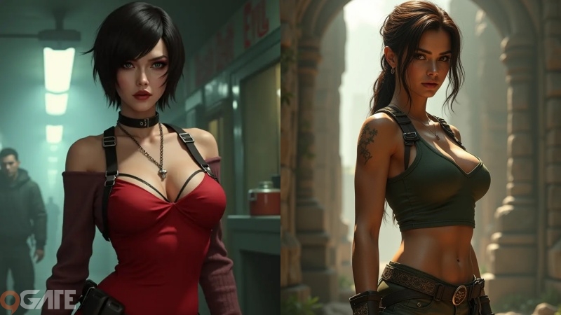 AI phác hoạ lại 5 mỹ nữ trong thế giới game, cái tên cuối cùng là một huyền thoại?