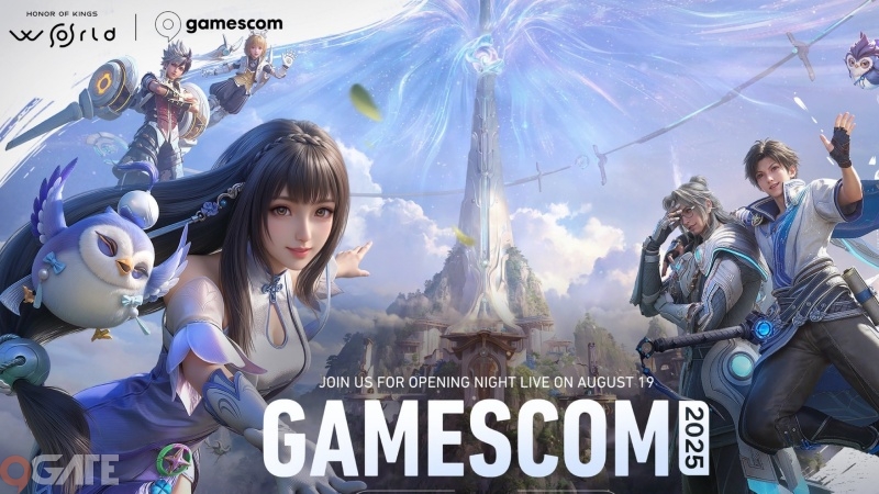 Honor of Kings: World mang tới loạt hình ảnh mới cực chi tiết chào đón Gamescom 2025