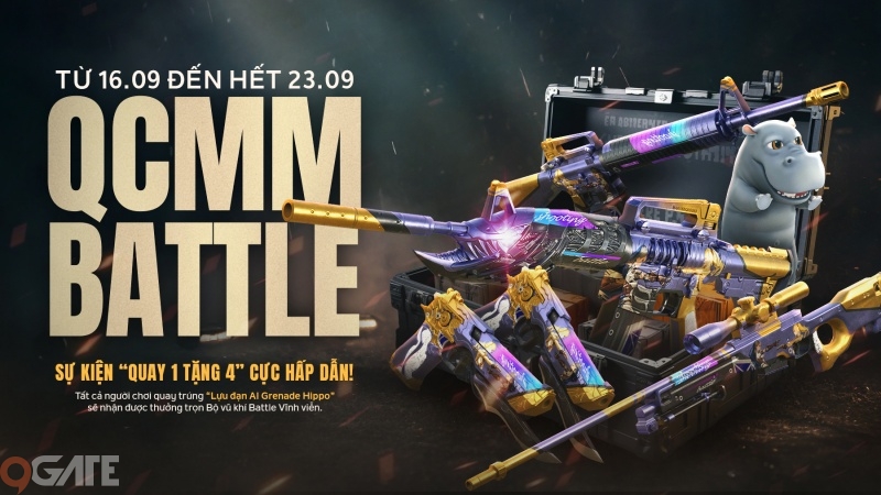 Crossfire “làm dày” kho vũ khí của game thủ với QCMM Battle và Combo 330 Gocoin mới