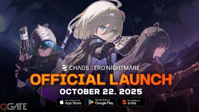 Chaos Zero Nightmare - Game Gacha của "cha đẻ" Đột Kích chính thức ấn định ngày ra mắt