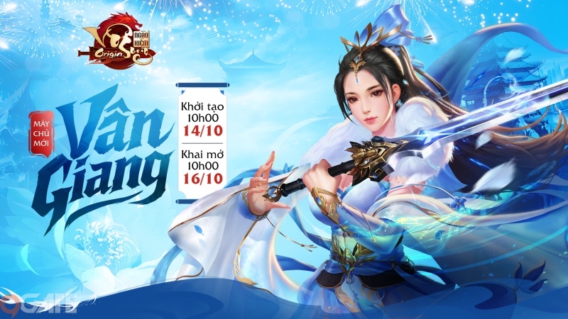 Ngạo Kiếm Vô Song Origin khai mở máy chủ Vân Giang 10h00 16/10: Vùng đất mới hội tụ Tình - Nghĩa - Hiệp