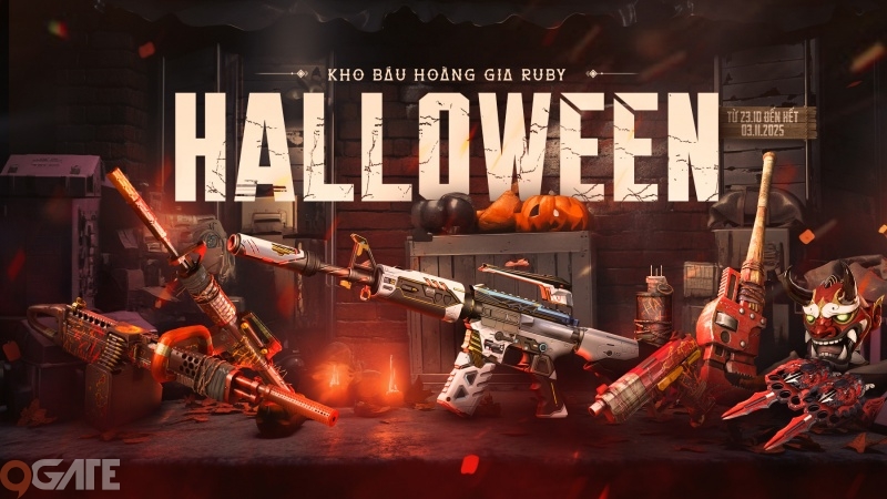 Crossfire tung Kho Báu Hoàng Gia Ruby Halloween cho mùa lễ hội ma quái tháng 10