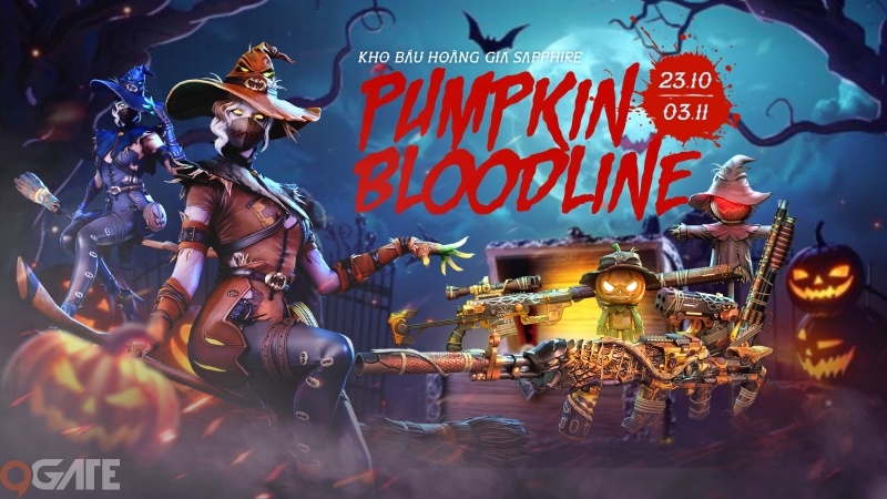 Kho Báu Hoàng Gia Sapphire Pumpkin Bloodline đậm chất ma mị từ Crossfire