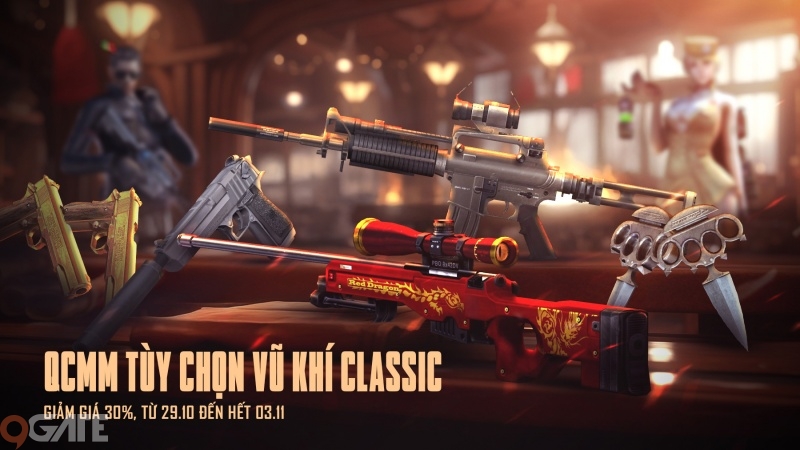 Crossfire tặng game thủ niềm vui cuối tháng với QCMM Tùy Chọn Y và Z kèm giảm giá