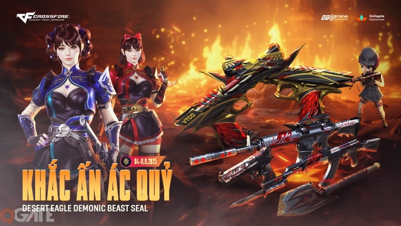 Crossfire khởi động mùa sale lớn nhất năm với Khắc Ấn Ác Quỷ và giảm giá Balo