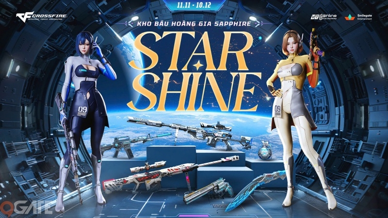 Crossfire tung Kho Báu Hoàng Gia “phong cách vũ trụ”, ưu đãi đồng giá vũ khí bằng GP