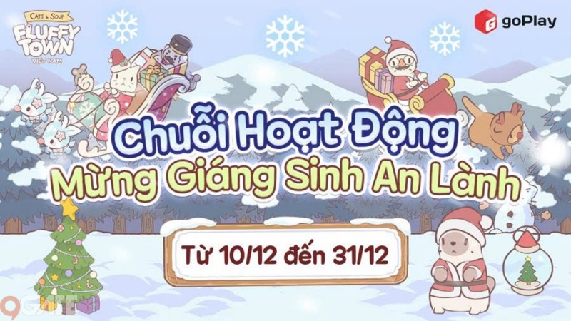 Cats & Soup: Fluffy Town đón giáng sinh cùng chuỗi hoạt động đặc biệt và trang phục mới toanh