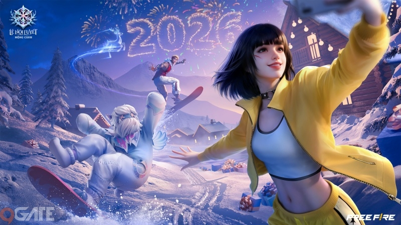 Hòa mình vào thế giới Lễ Hội Tuyết: Mộng Cảnh cùng Free Fire