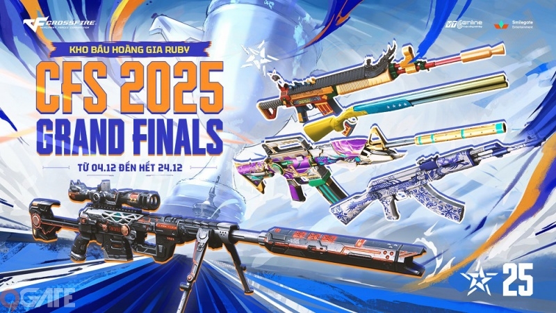 Crossfire ra mắt Kho Báu Hoàng Gia Ruby hưởng ứng CFS 2025 Grand Finals