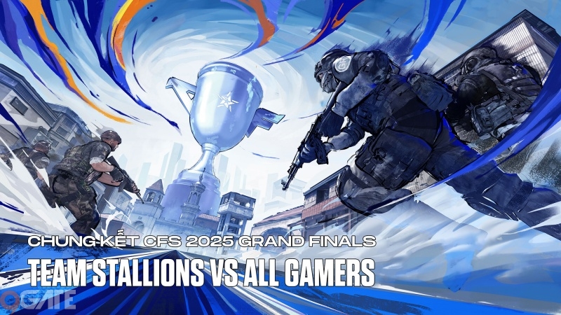Rực lửa chung kết CFS 2025 Grand Finals: All Gamers Đối Đầu Team Stallions