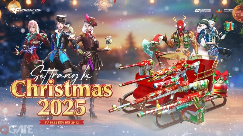 Kho Báu Hoàng Gia Sapphire Christmas 2025 – Món quà giáng sinh của Crossfire