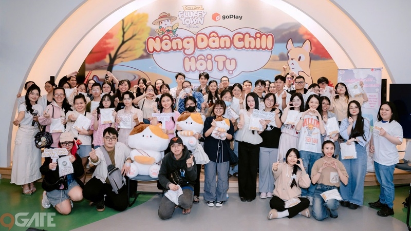 Cats & Soup: Fluffy Town VN mang tinh thần “Nông dân chill” đến cộng đồng người chơi TP.HCM