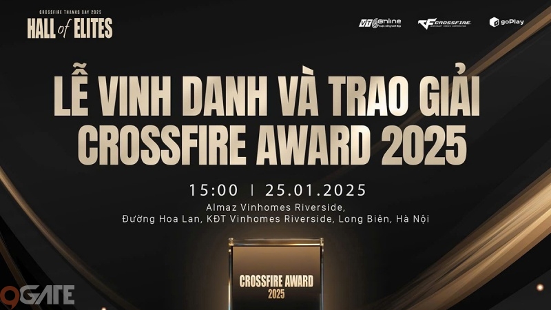 Lễ trao giải Crossfire Awards 2025: Dấu ấn vinh danh trong hành trình phát triển của Crossfire Việt Nam