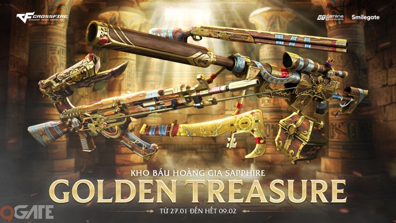 Crossfire trình làng cặp Kho Báu Hoàng Gia xịn xò Cá Chép Vàng và Golden Treasure