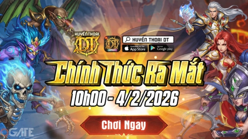Huyền Thoại Dota chính thức ra mắt: Mở cửa chiến trường đa vũ trụ, phát giftcode ngập tràn cho game thủ nhập cuộc