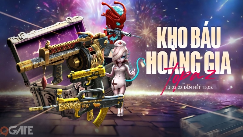 Kho Báu Hoàng Gia Topaz mang trở lại siêu phẩm Armsel Striker Ignite