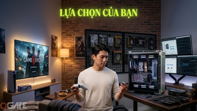 Build PC hay mua Console, câu hỏi mà khiến cánh mày râu trên toàn cầu tranh luận không hồi kết