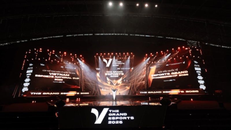 The Grand Esports 2026 "nâng tầm" thể thao điện tử Việt Nam