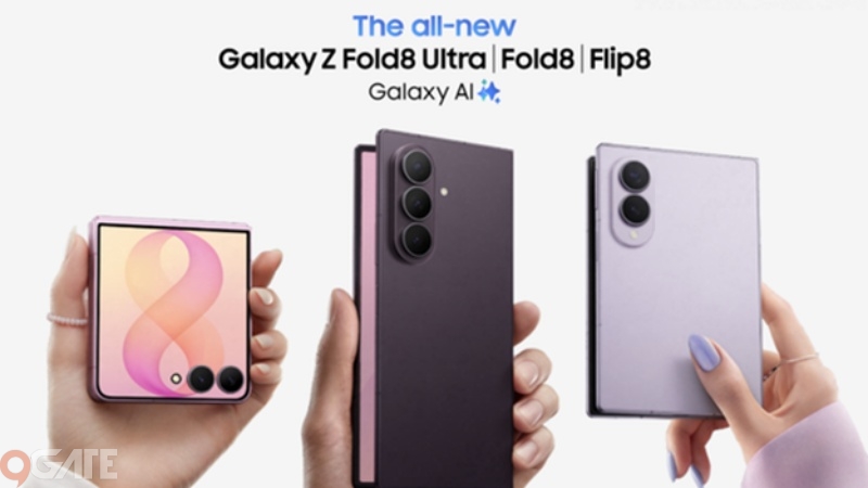 Samsung ra mắt thế hệ Galaxy Gập Chuẩn Mới: Galaxy Z Fold 8 Ultra, Galaxy Z Fold 8 và Galaxy Z Flip 8