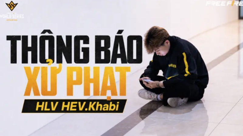 HLV Free Fire nhận án phạt nghiêm khắc sau hành vi phi thể thao với tuyển thủ đối thủ