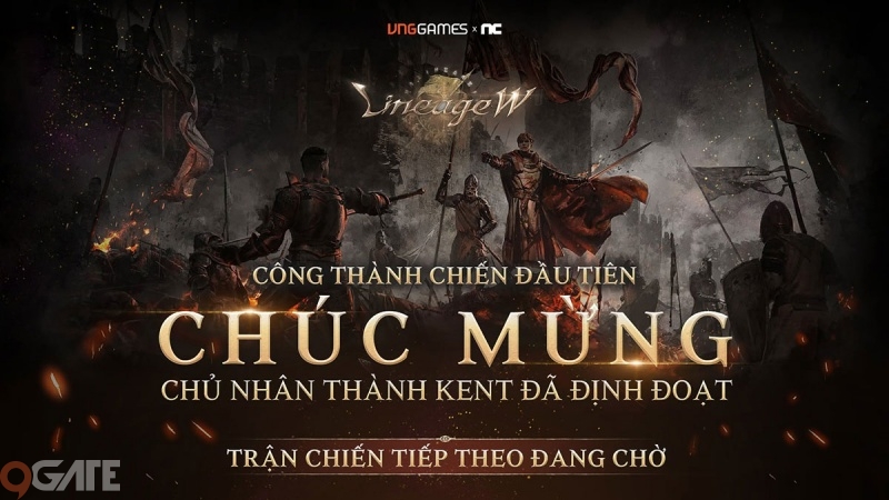 Công Thành Chiến Thành Kent trải qua kỳ đầu tiên với loạt khám phá đáng nhớ của game thủ Lineage W