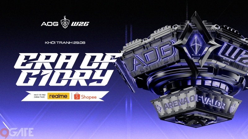 Đấu Trường Danh Vọng Mùa Đông 2026 chính thức khởi tranh từ 29/08: Mở ra “Kỷ nguyên Danh Vọng – Era Of G10ry”