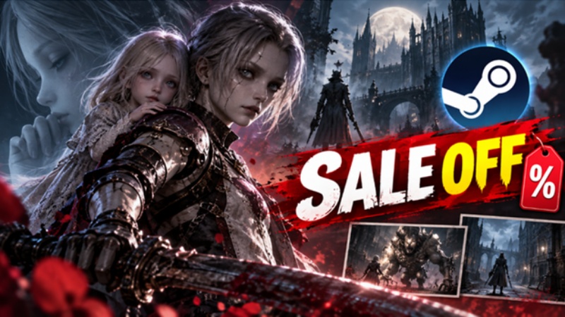 Withering Realms - Tựa game Soulslike quá hay trên Steam đang được sale nhẹ, rating 94% tích cực