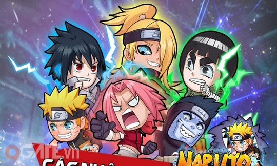 Những nhân vật được yêu thích nhất Naruto Đại Chiến