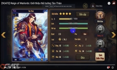Reign of Warlords: Giới thiệu thẻ tướng Tào Tháo